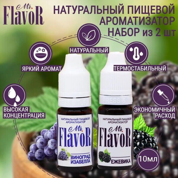 Ароматизатор Mr.Flavor Ежевика 10мл