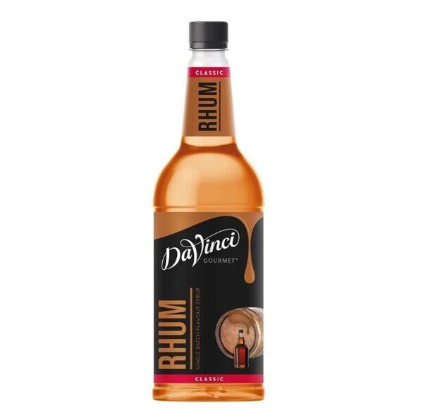Сироп Ром Classic пластиковая бутылка "Da Vinci" 1 л*6 (Беларусь)